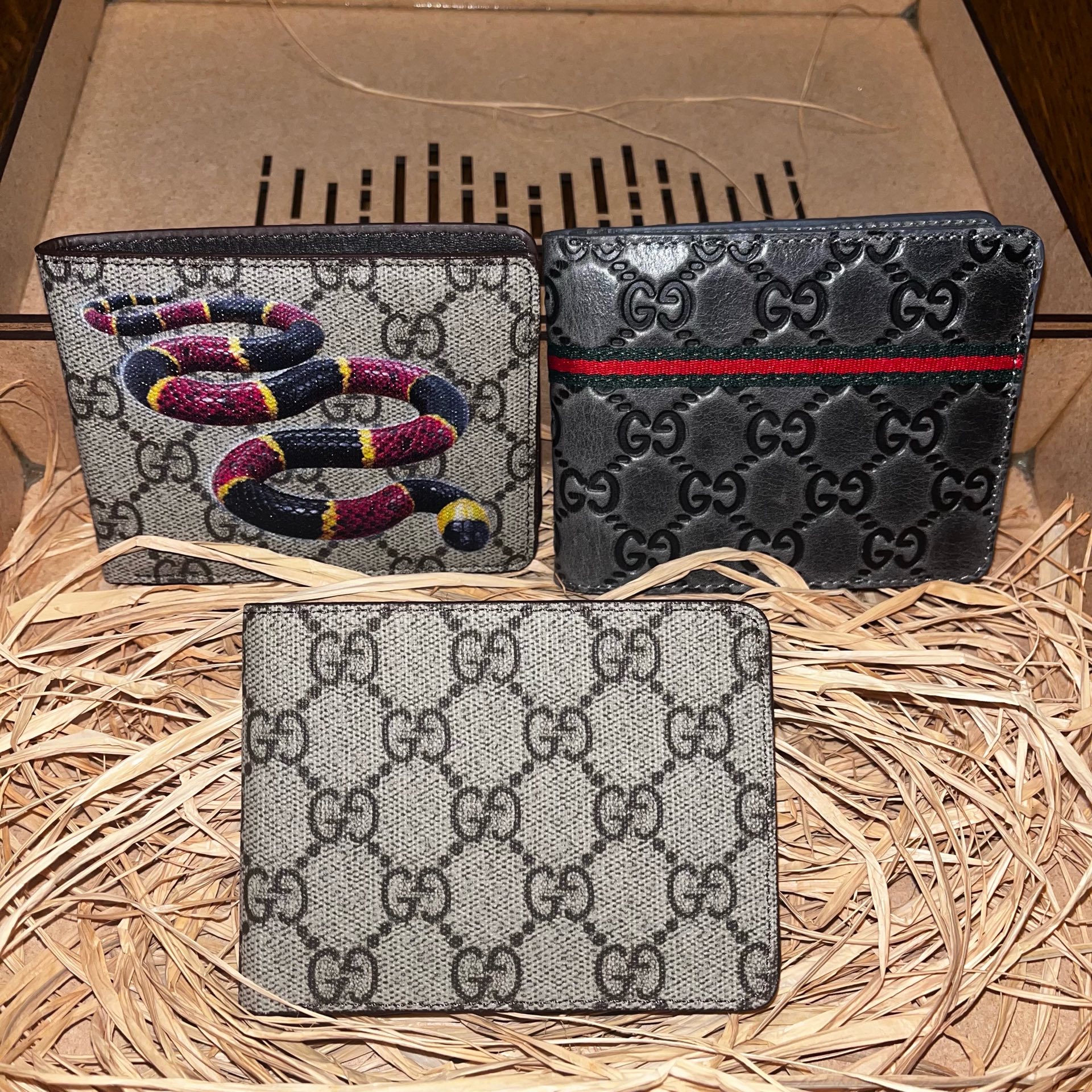 UNISEX KOZNI NOVCANICI - GUCCI 0