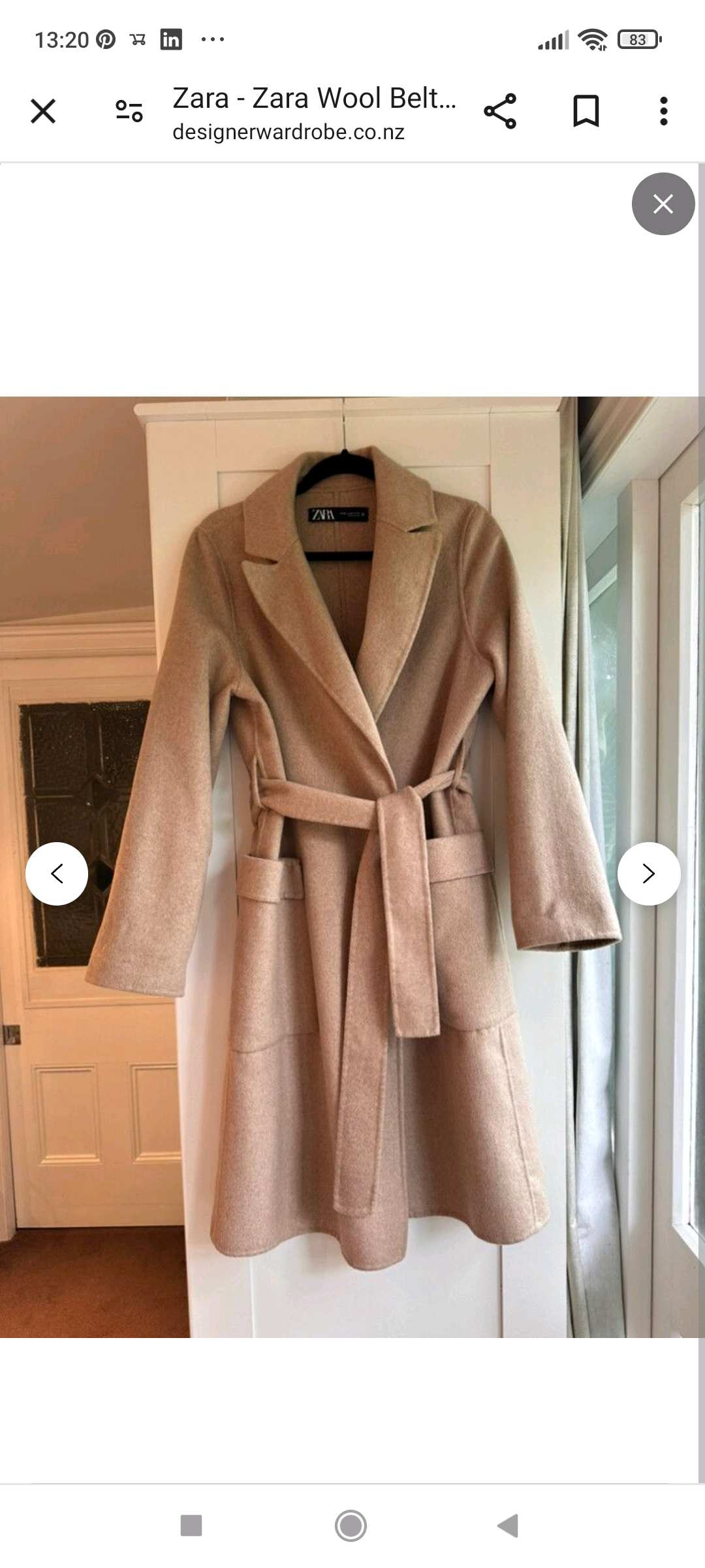Zara vuneni kaput 3