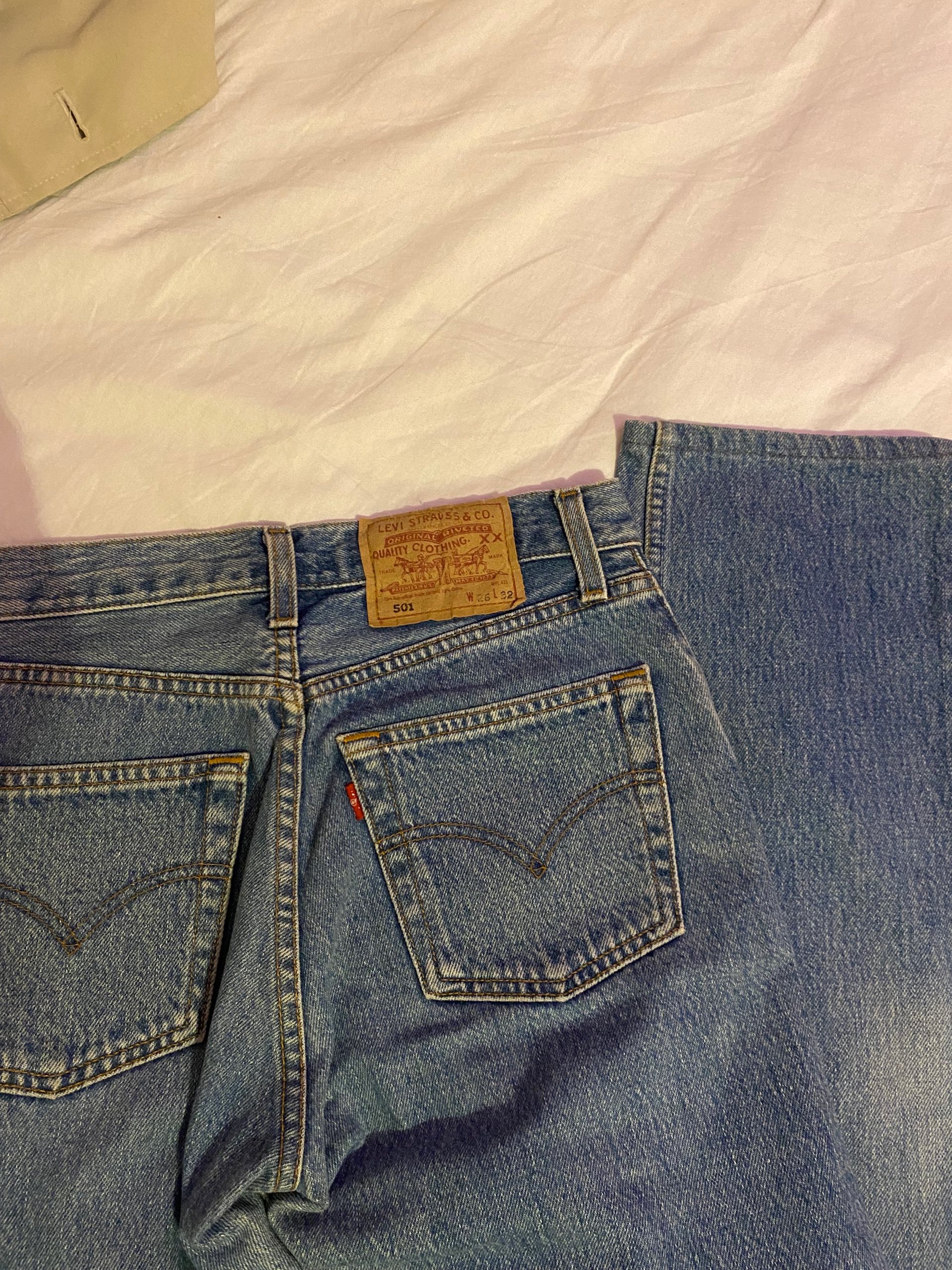 Original LEVIS 501 farmerke 1