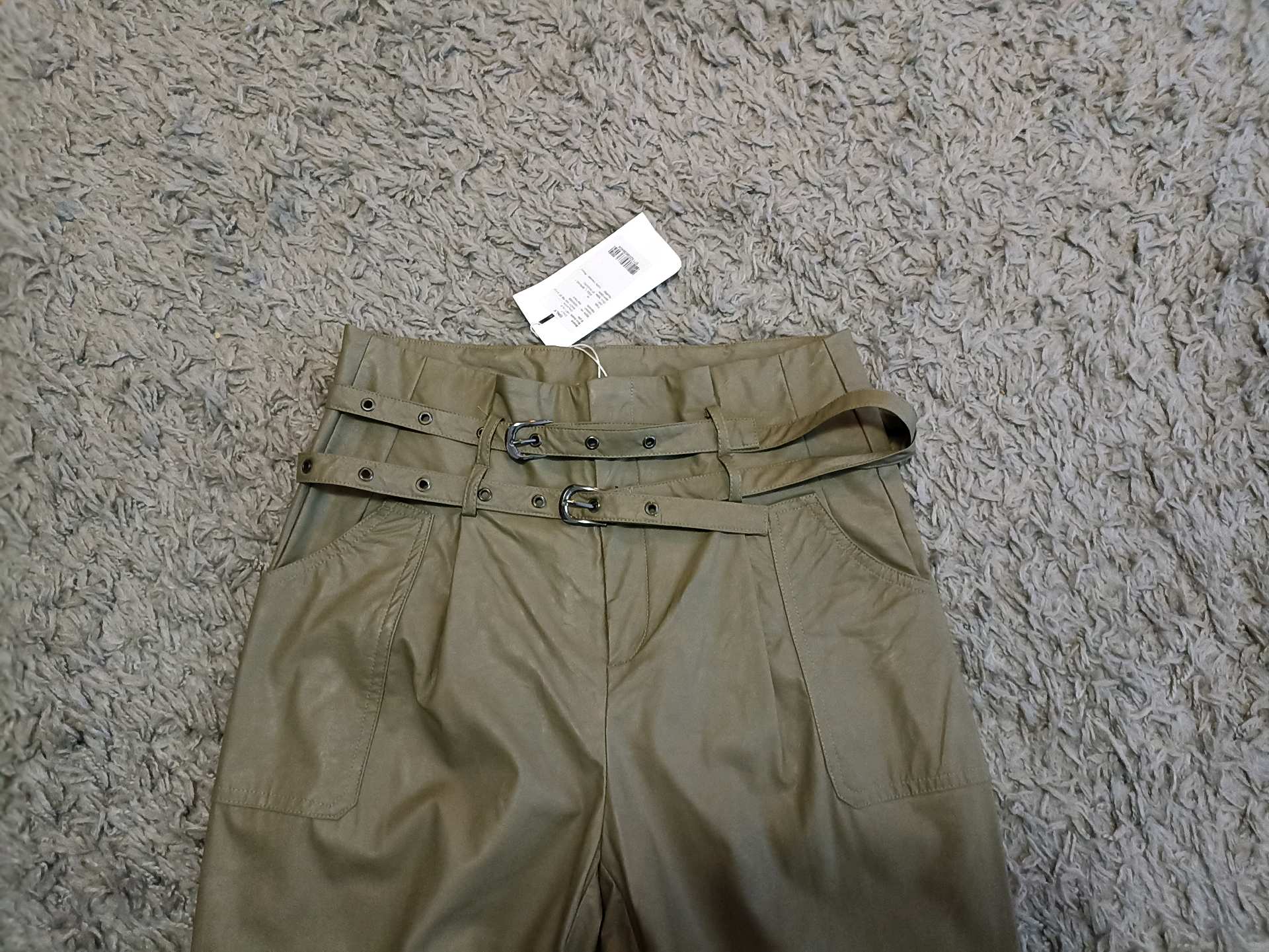 Pantalone imitacija koze Only M 0