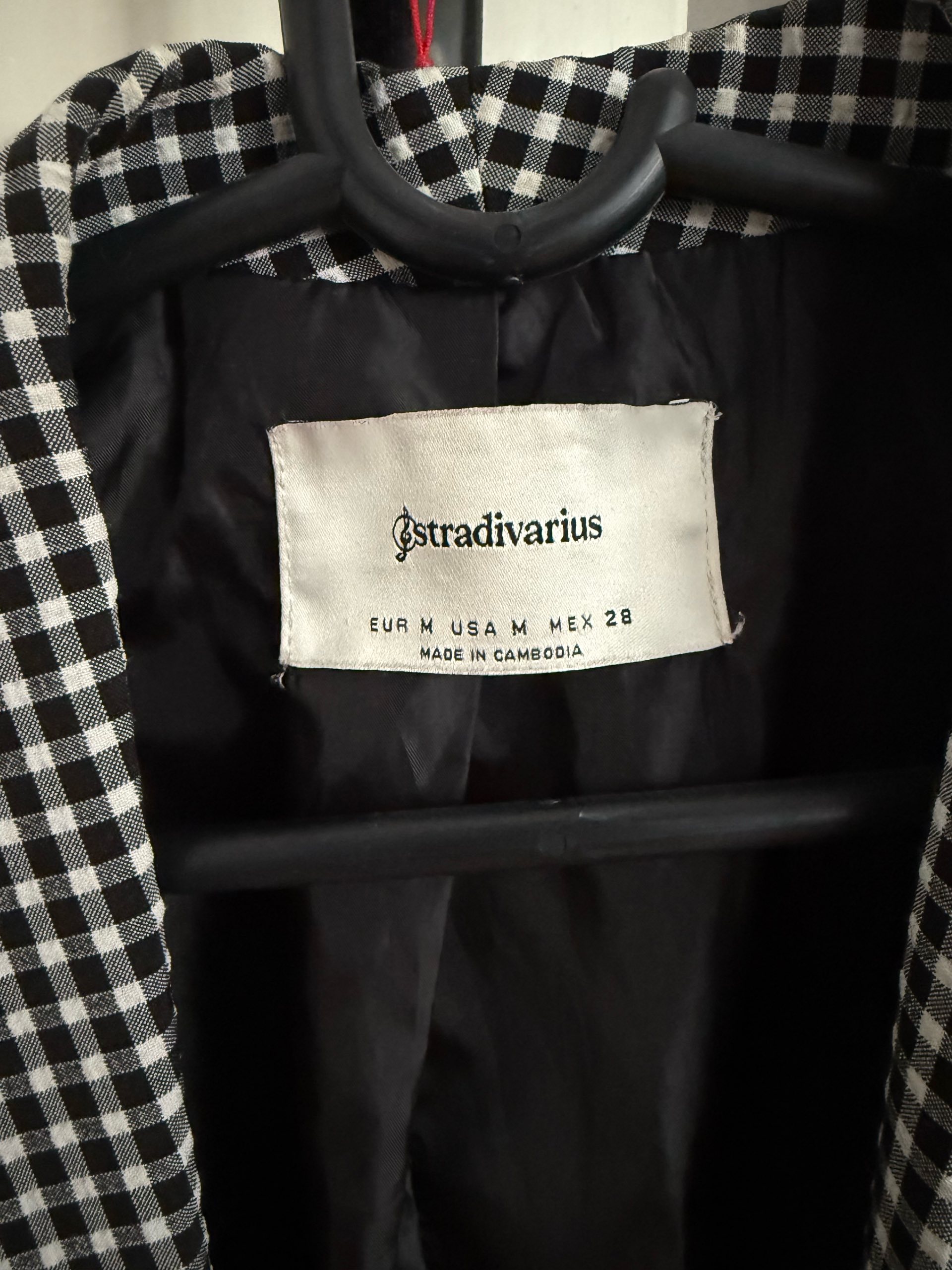 Stradivarius karirani sako 1