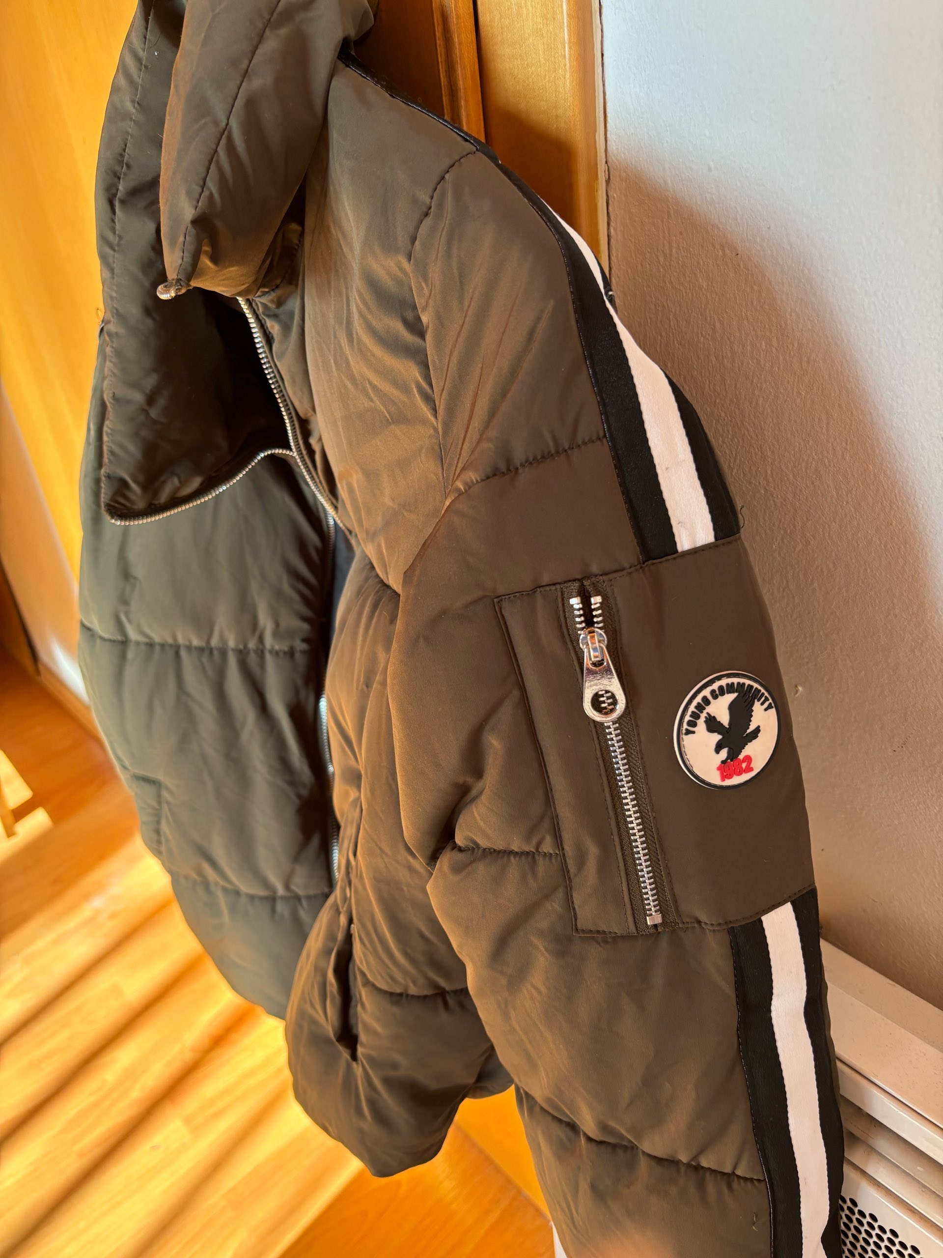 Zelena bomber jakna 2